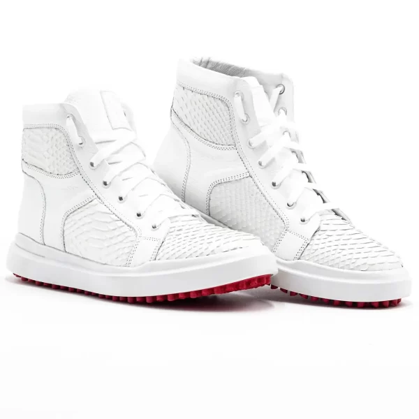 HIGH TOP PITON BLANCO FORRO BLANCO