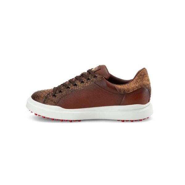 2 LOW TOP CORDONES PITON CAFE Low Top Pitón Sombreado