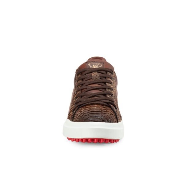 3 LOW TOP CORDONES PITON CAFE Low Top Pitón Sombreado