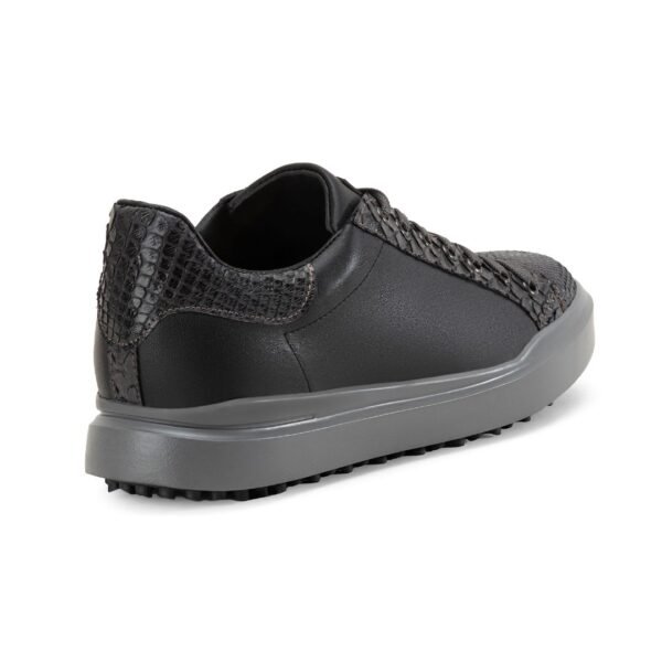 3 LOW TOP CORDONES PITON NEGROS Low Top Cordones Pitón / Becerro Gris