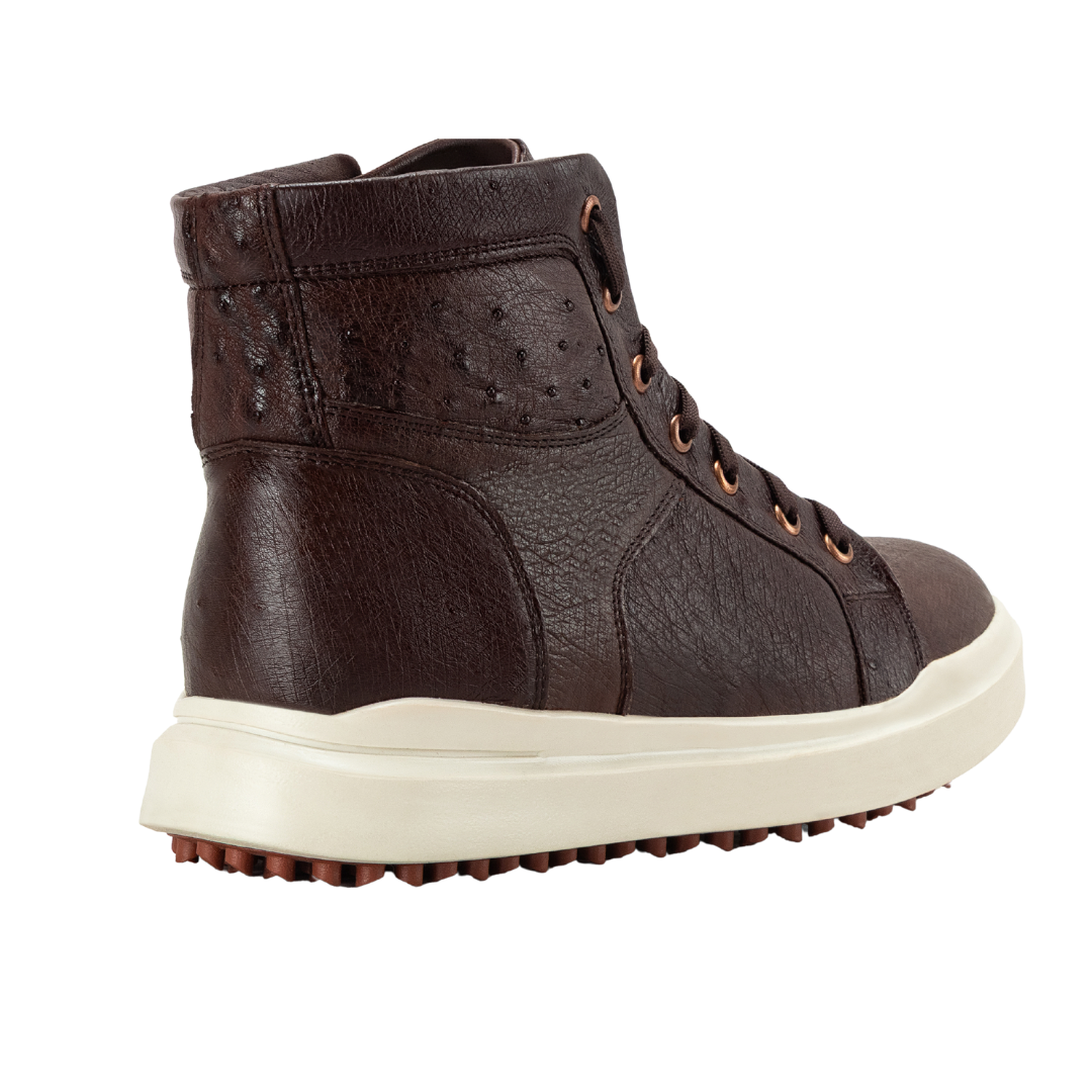 HIGH TOP PLUMA DE AVESTRUZ NEGRO - Imagen 6