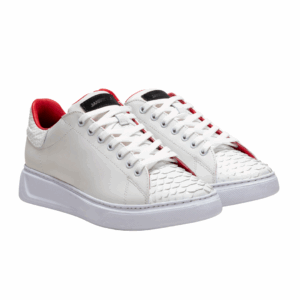 Low Top Pitón Blanco