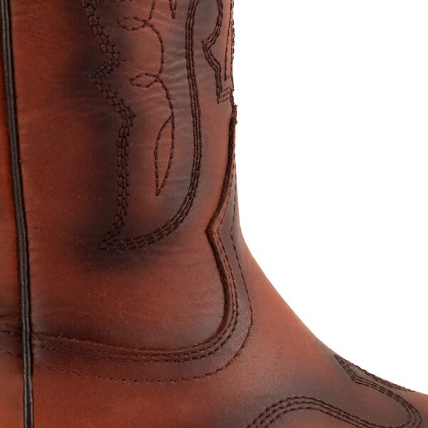 BOTA DE DAMA VENADO CAFÉ SOMBREADA_7 Bota de dama venado café sombreada