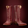 Bota de dama venado rojo