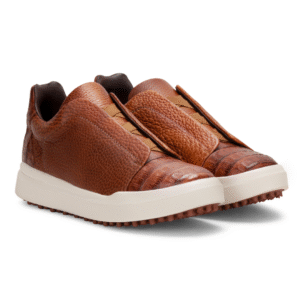 Lowtop cocodrilo coñac