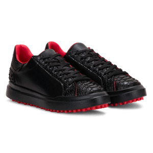 Low top pitón negro