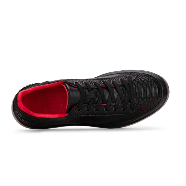 LOW TOP PITON NEGRO5 Low top pitón negro