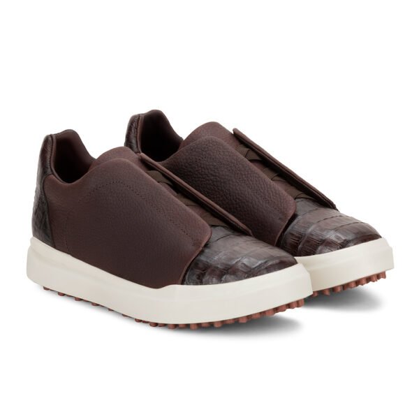 Low top venado con cocodrilo