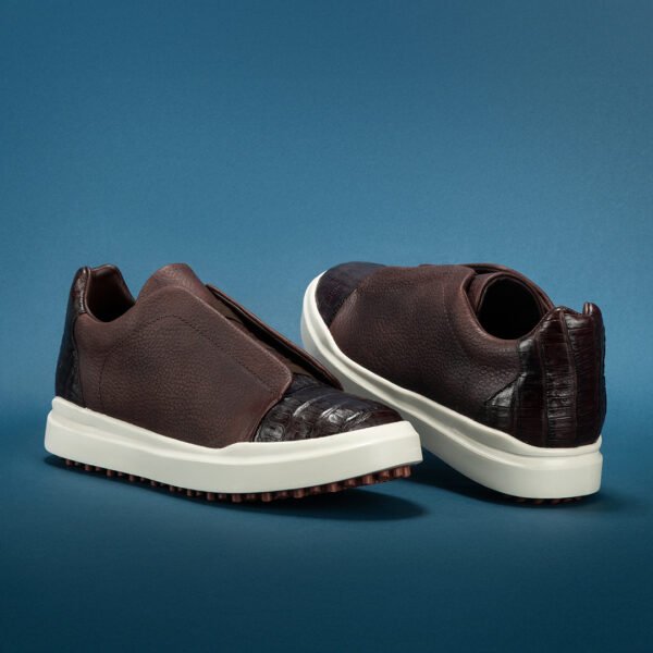 Low top venado con cocodrilo
