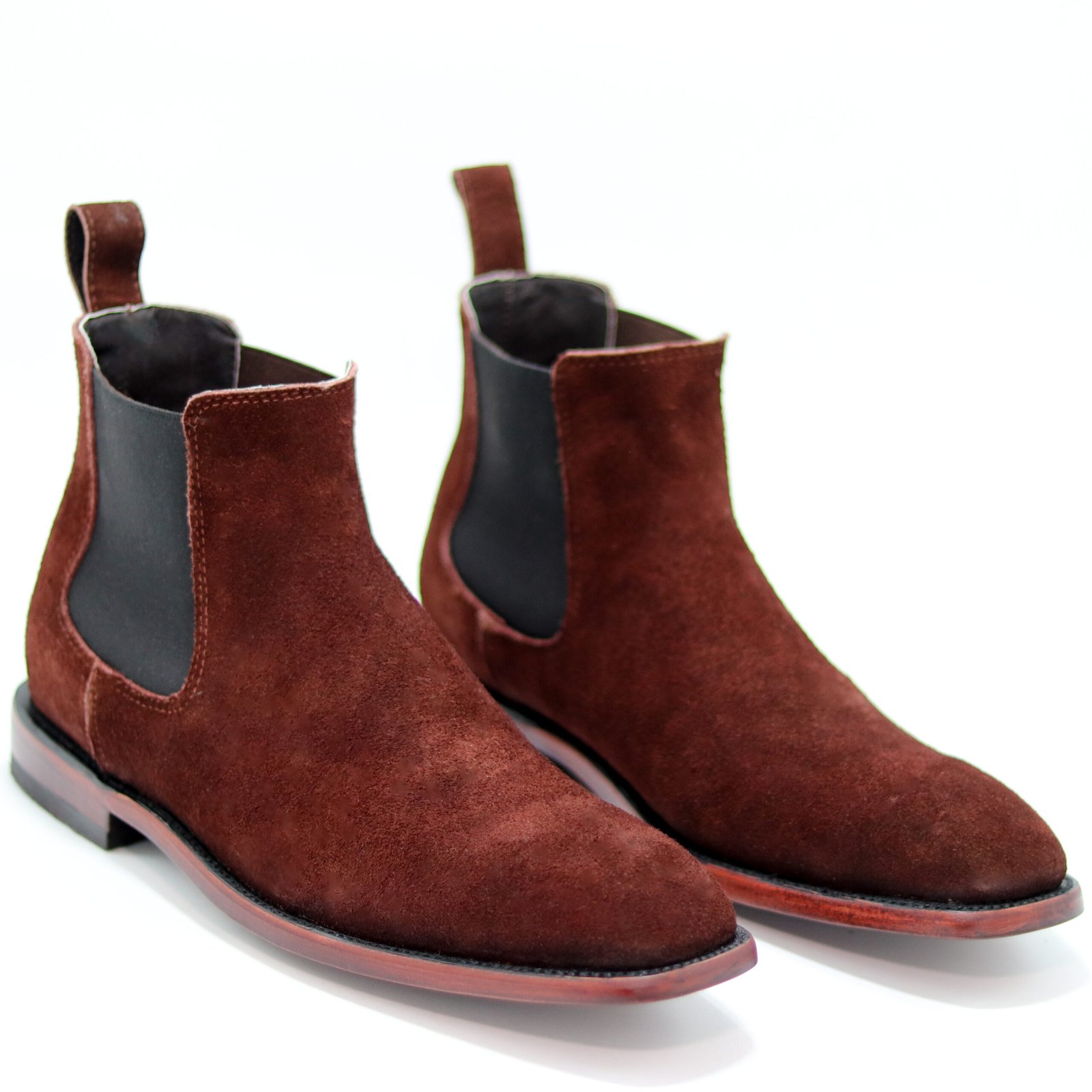 BOTIN CHELSEA FRANCES GAMUZA CAFE