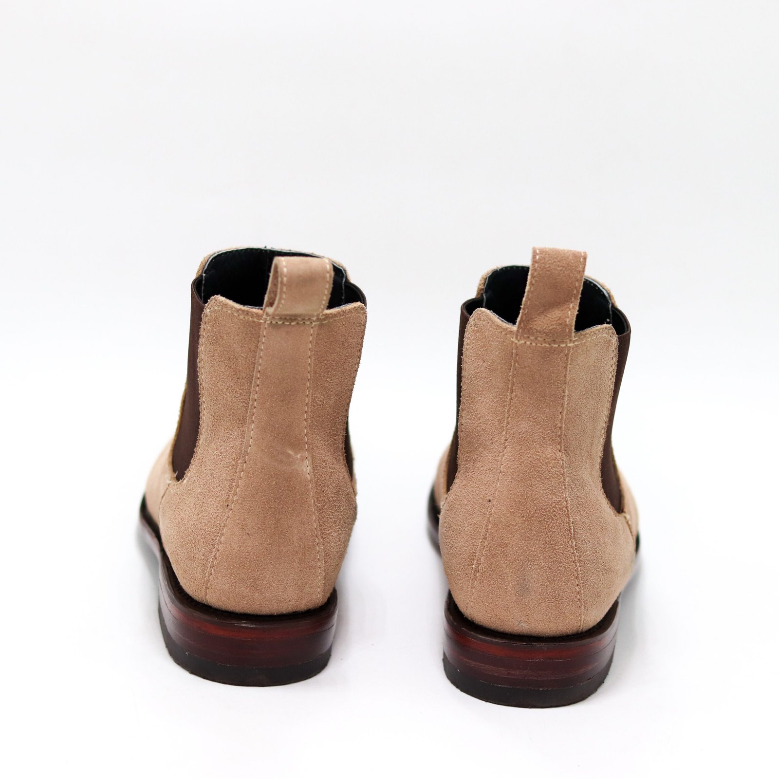 BOTIN CHELSEA FRANCES GAMUZA ARENA - Imagen 4