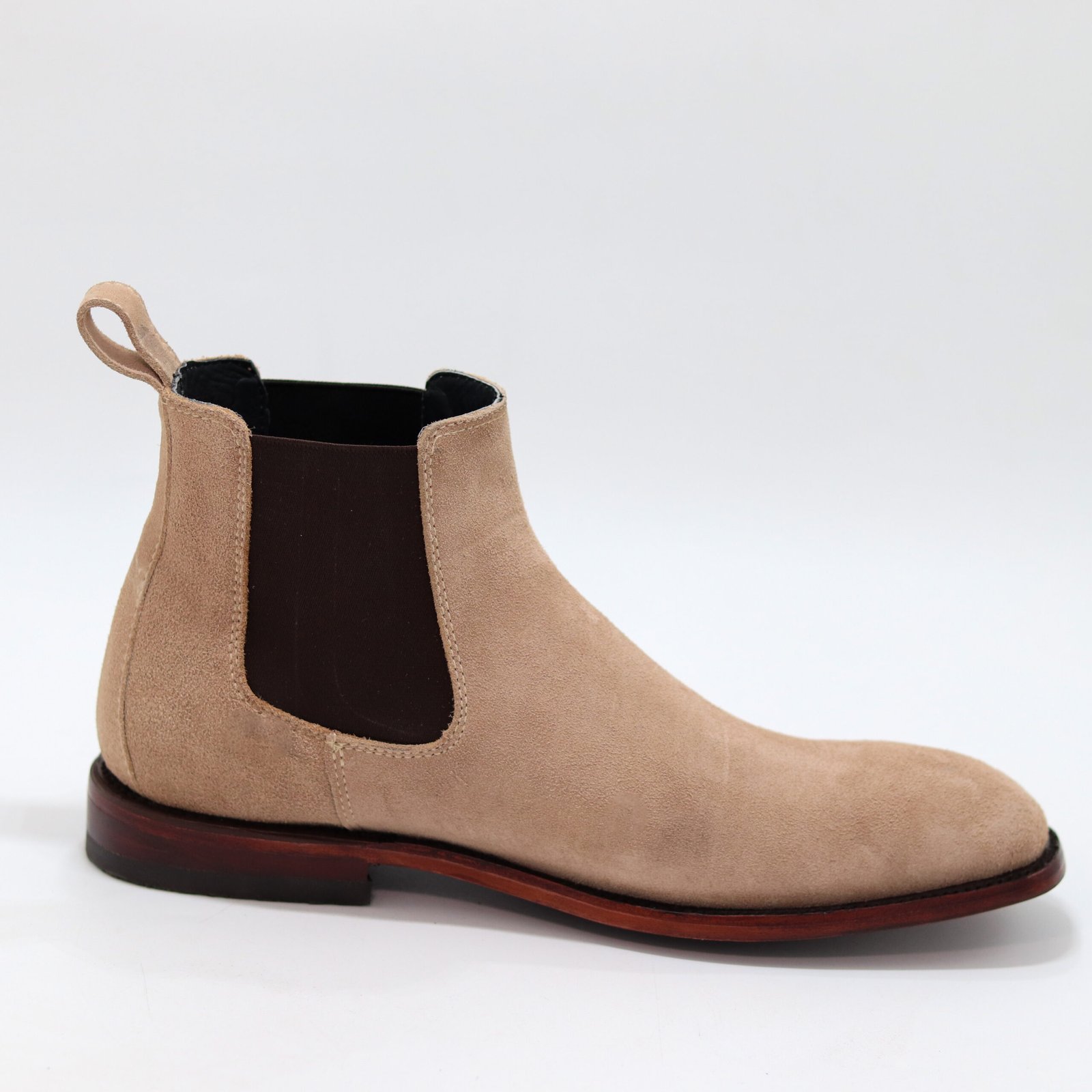 BOTIN CHELSEA FRANCES GAMUZA ARENA - Imagen 6