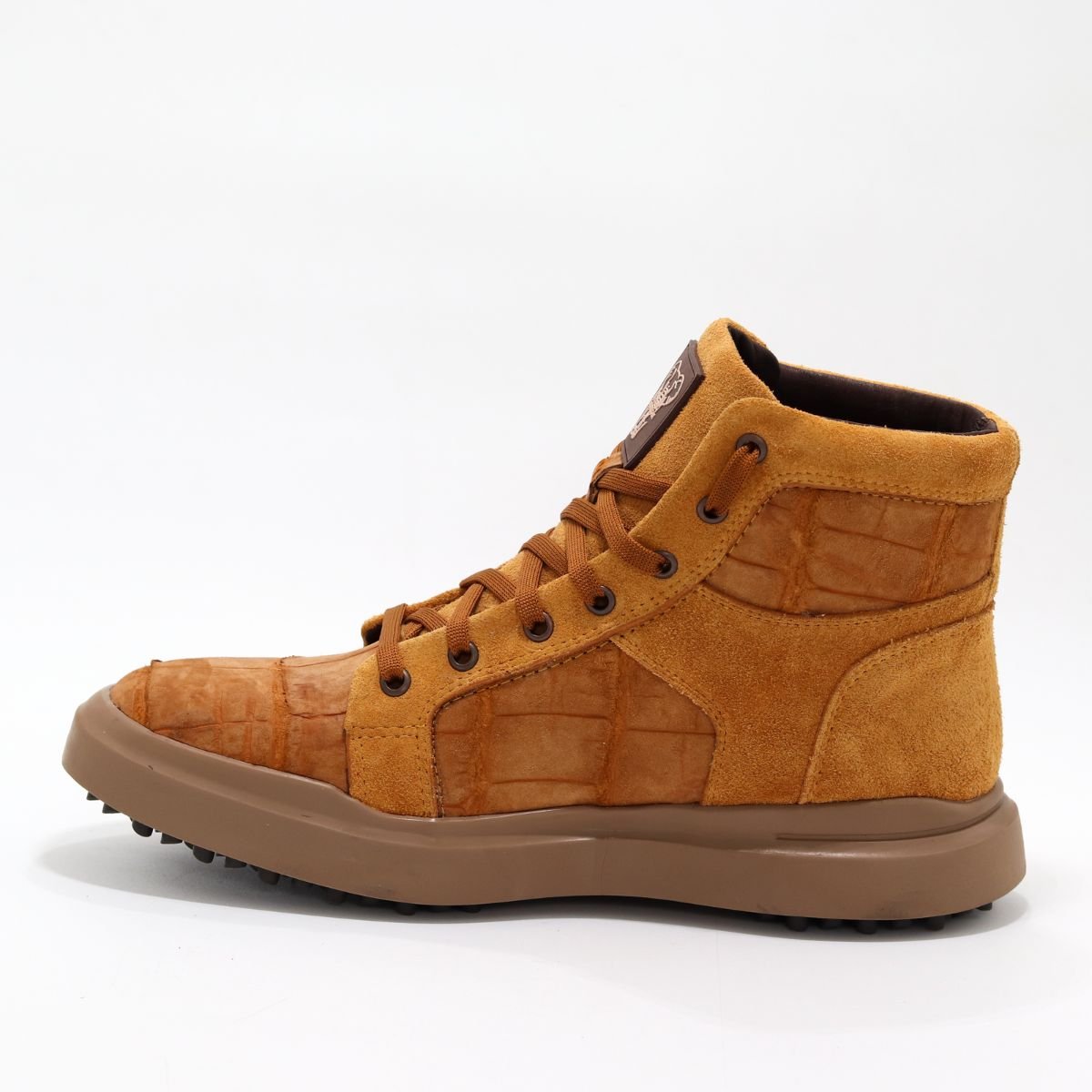 HIGH TOP ALLIGATOR MIEL GAMUZA - Imagen 5