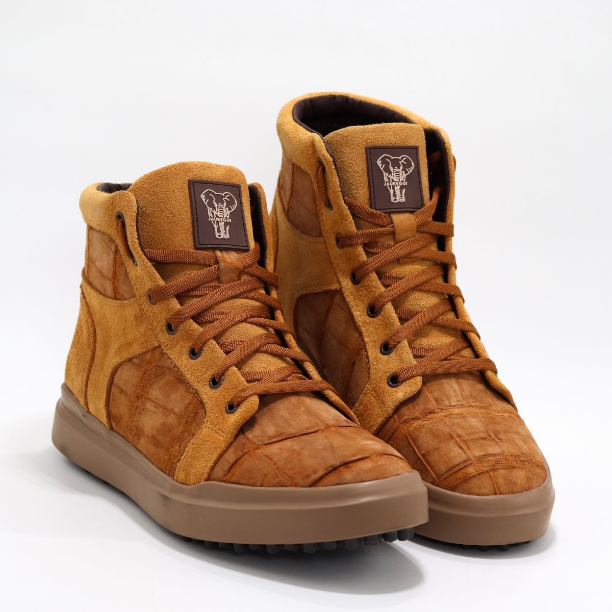 HIGH TOP ALLIGATOR MIEL GAMUZA - Imagen 4