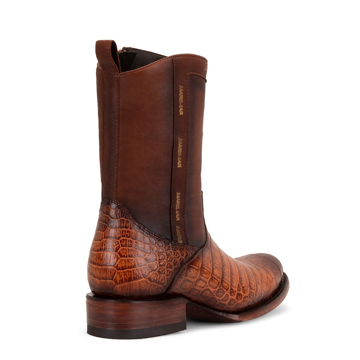 MEDIA BOTA SCORPION DUBAI ALLIGATOR COÑAC - Imagen 4