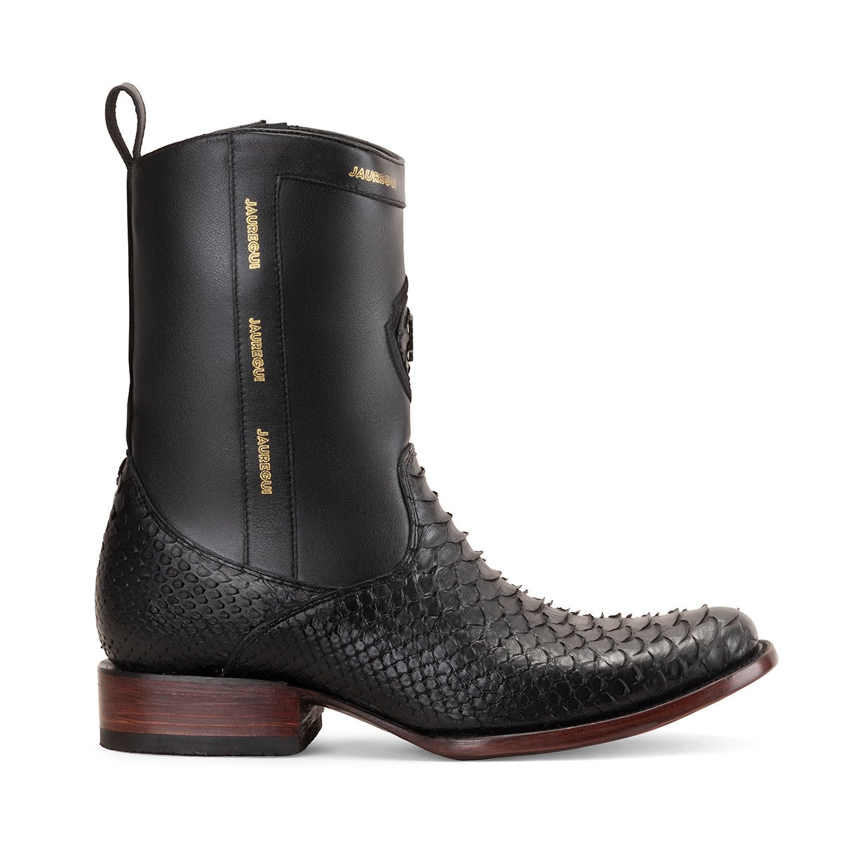 MEDIA BOTA JAUREGUI PITON NEGRO - Imagen 5