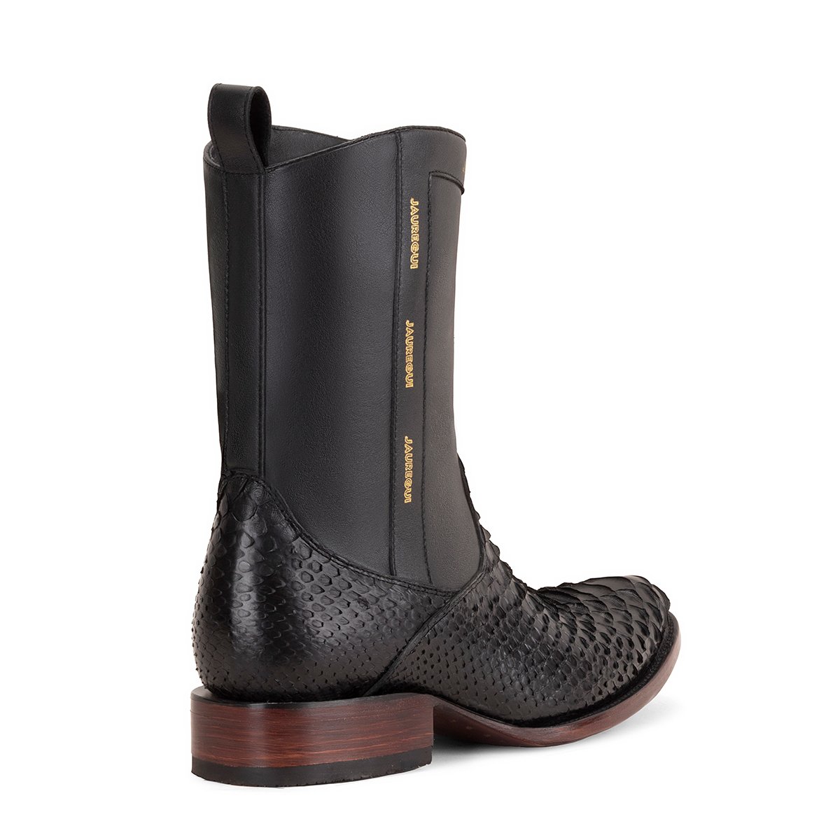 MEDIA BOTA JAUREGUI PITON NEGRO - Imagen 4