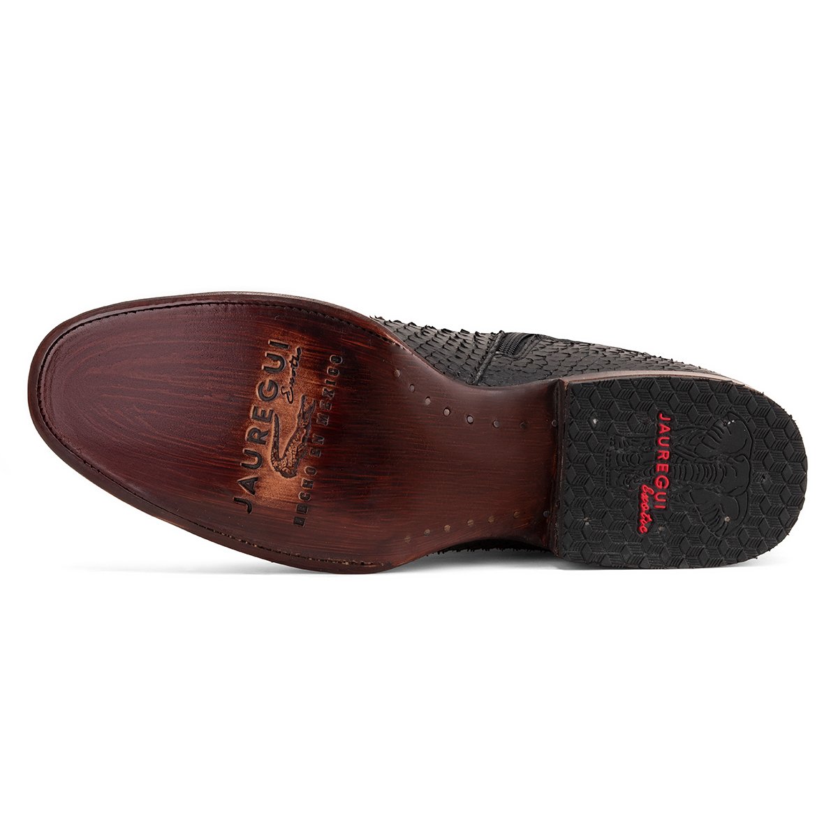 MEDIA BOTA JAUREGUI PITON NEGRO - Imagen 3