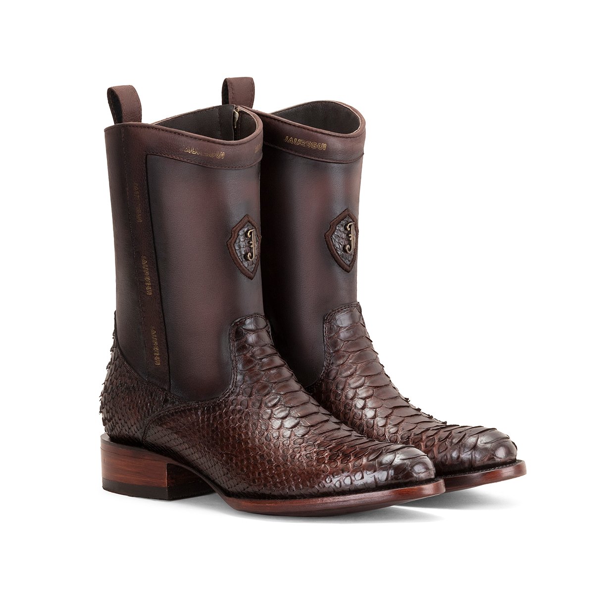 MEDIA BOTA JAUREGUI PITON TABACO