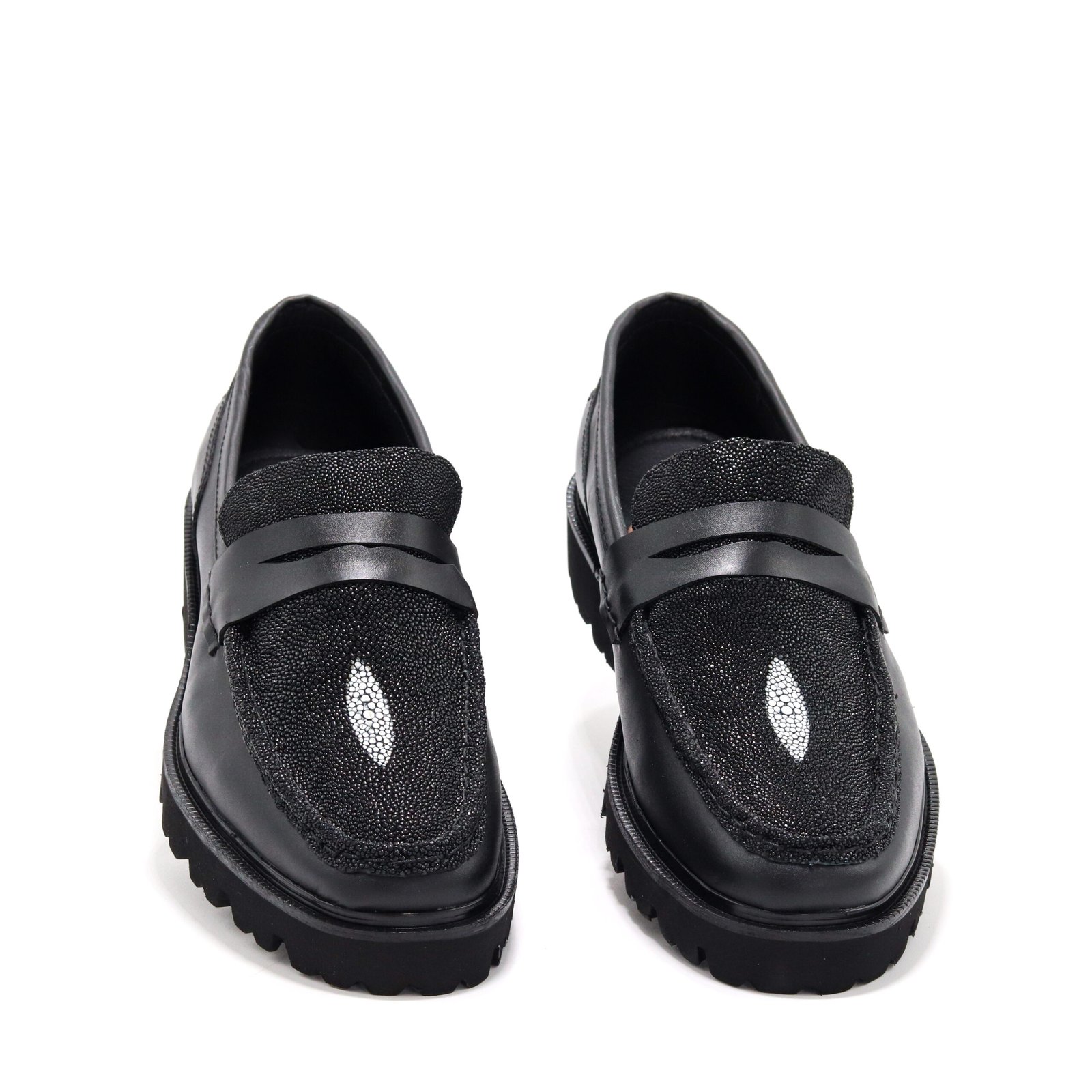 MOCASIN CHUNKY MANTARRAYA NEGRO