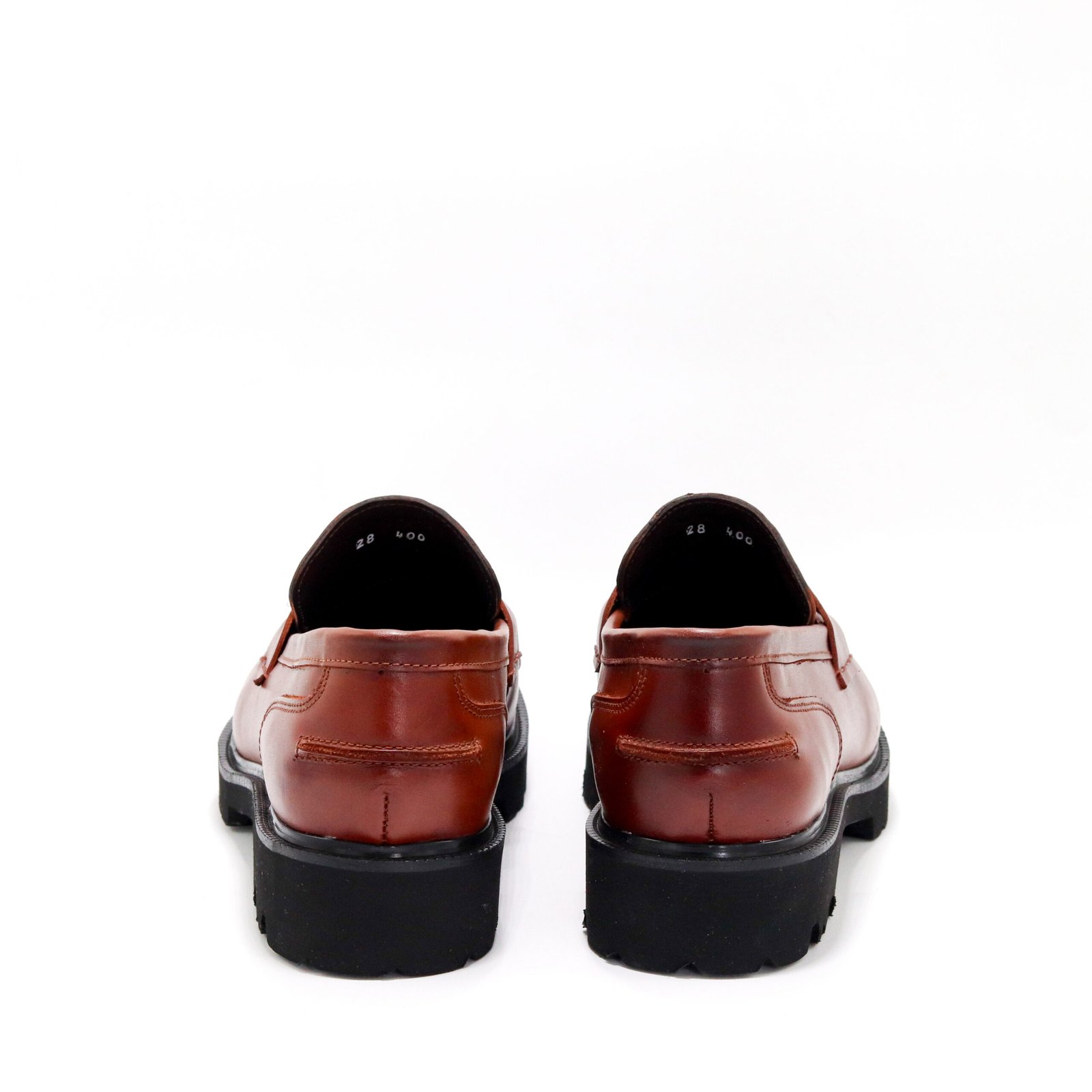 MOCASIN CHUNKY COCODRILO COÑAC - Imagen 7