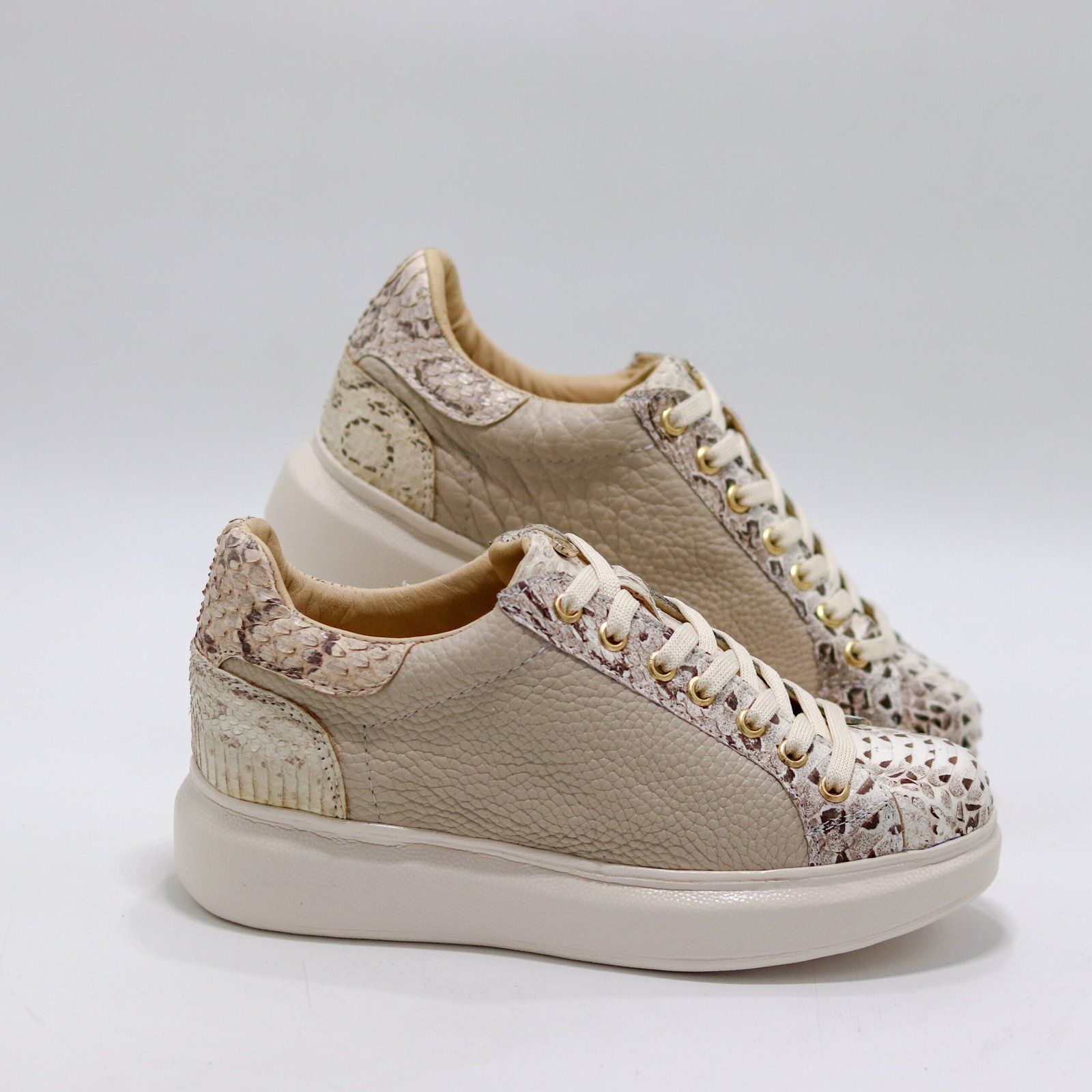MC QUEEN DAMA PITON BEIGE - Imagen 3