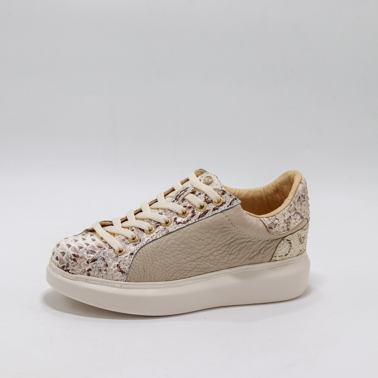MC QUEEN DAMA PITON BEIGE - Imagen 6