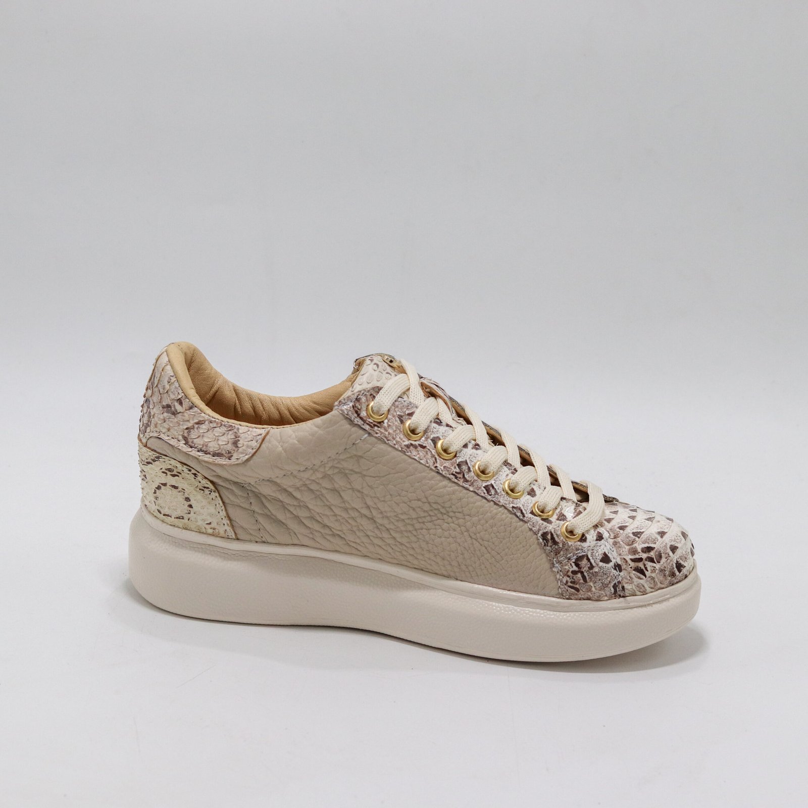 MC QUEEN DAMA PITON BEIGE - Imagen 7