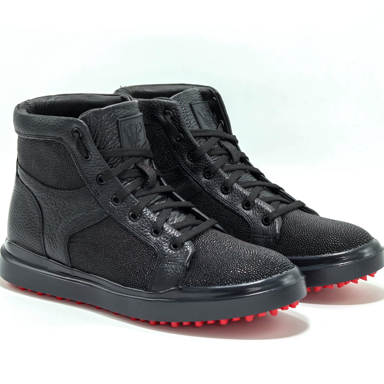 HIGH TOP MANTARRAYA DIAMANTE FORRO NEGRO