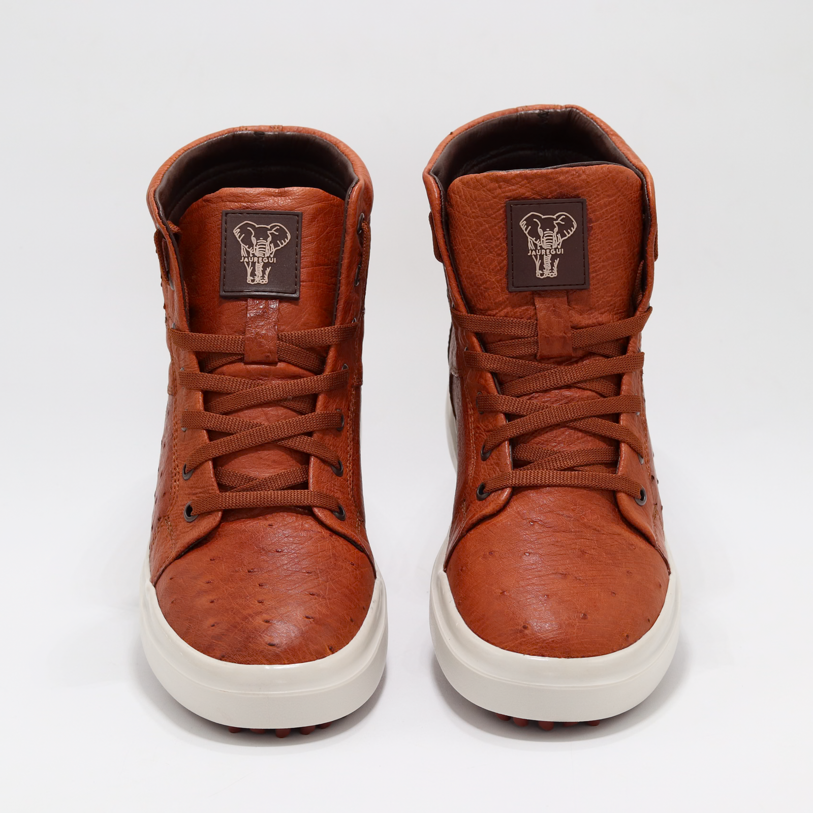HIGH TOP FUEGO PANZA DE AVESTRUZ COÑAC - Imagen 3