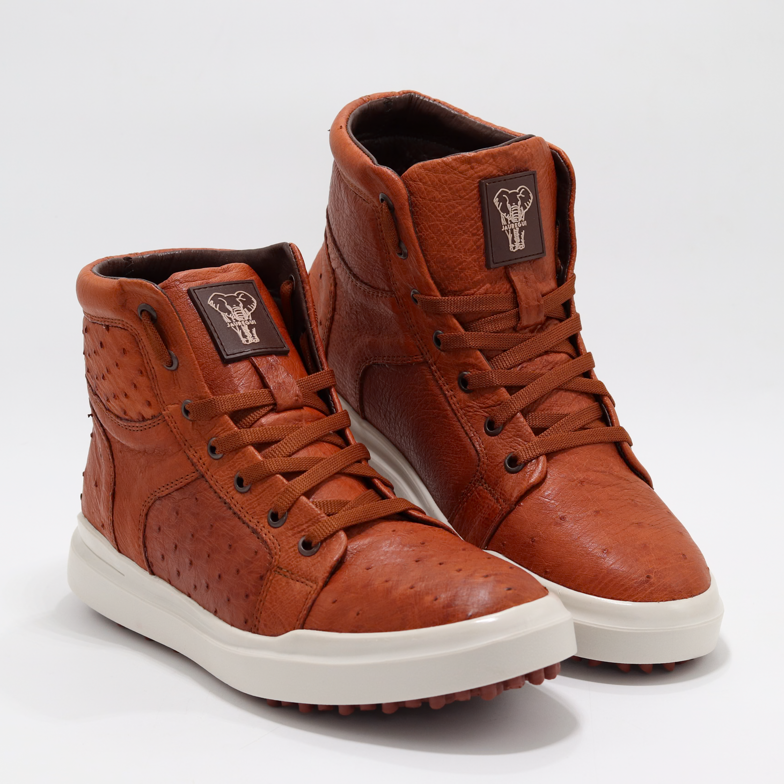 HIGH TOP FUEGO PANZA DE AVESTRUZ COÑAC