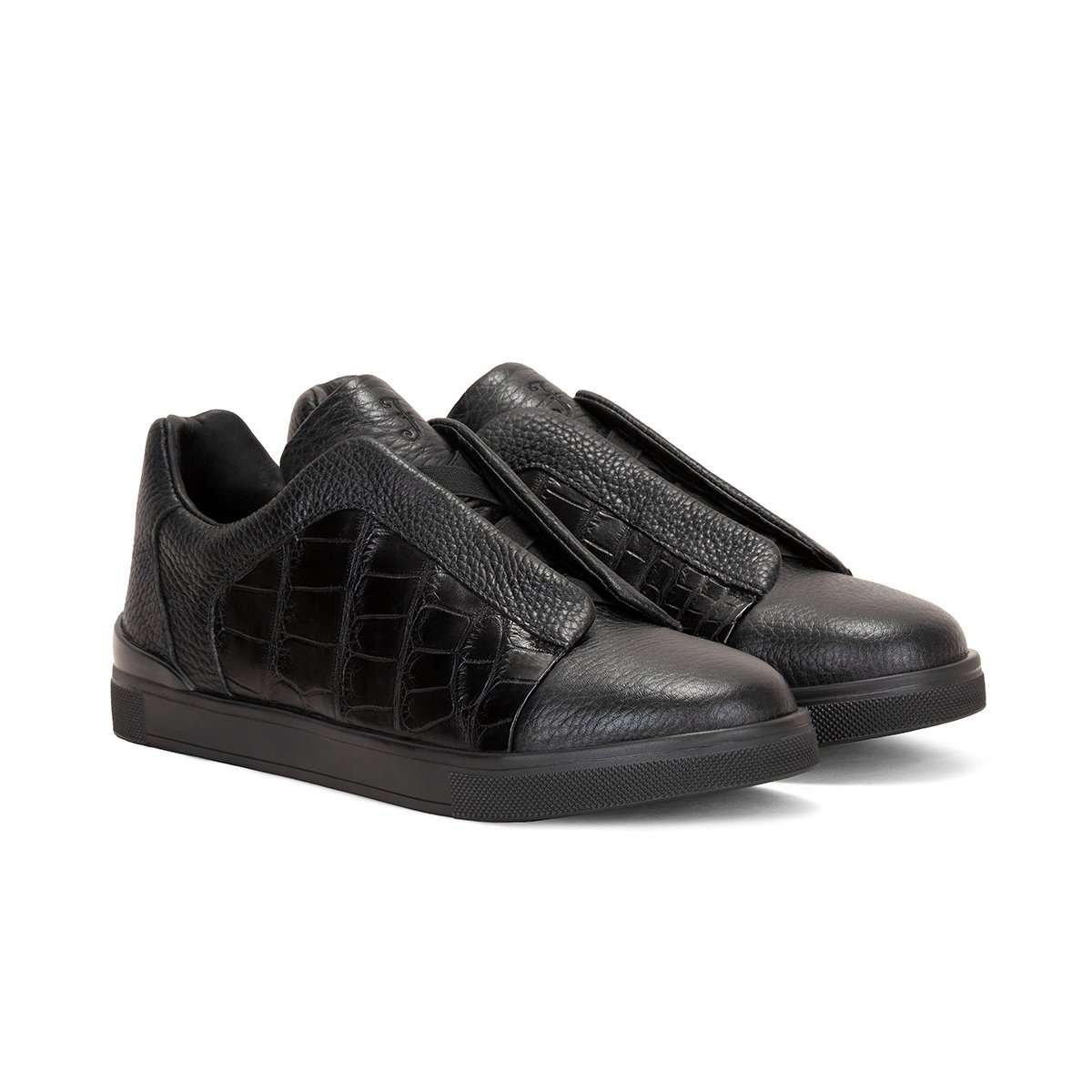 FUEGO SLIM ALLIGATOR BECERRO NEGRO