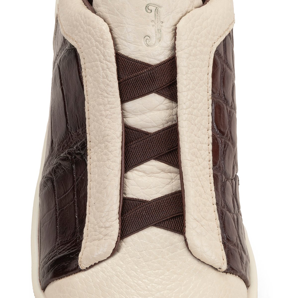 RESORTE SUELA SLIM ALLIGATOR / RES HUESO / CAFÉ - Imagen 2