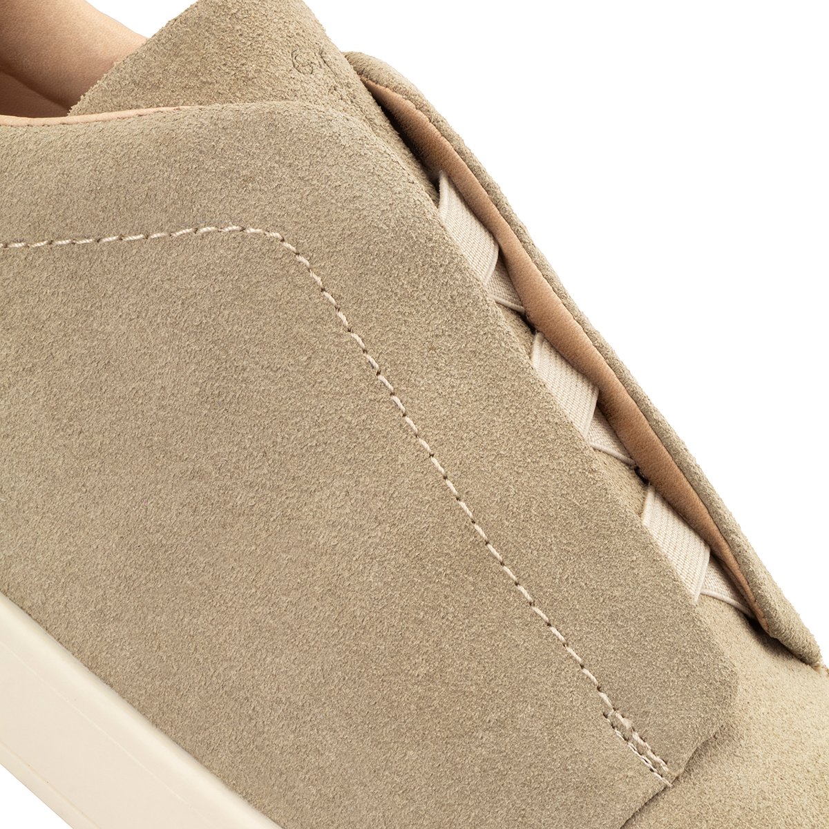 FUEGO SLIM ELÁSTICO VACUNO HUESO GAMUZA TAUPE - Imagen 8