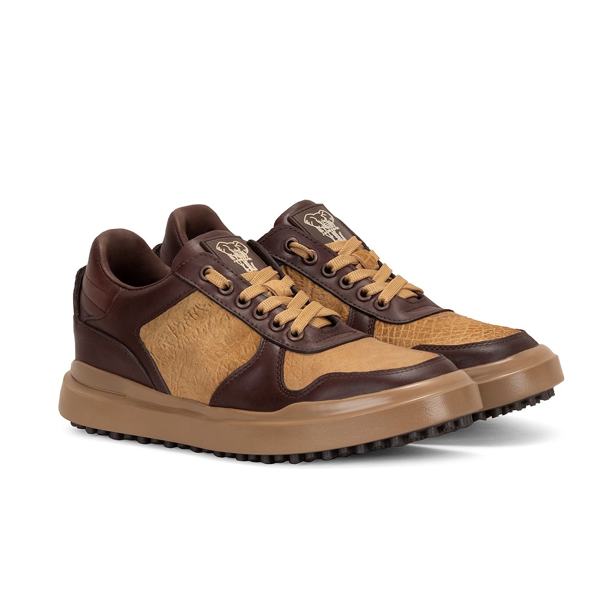 SNEAKER SATURNO HIPOPOTAMO CAMEL