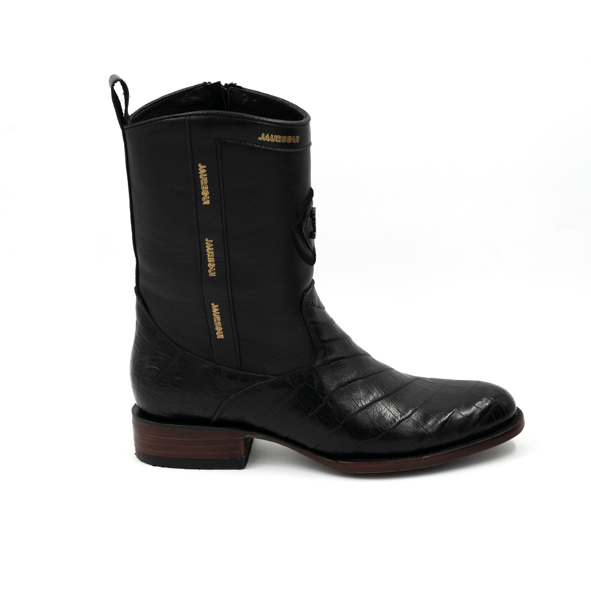 MEDIA BOTA ALLIGATOR NEGRO - Imagen 5
