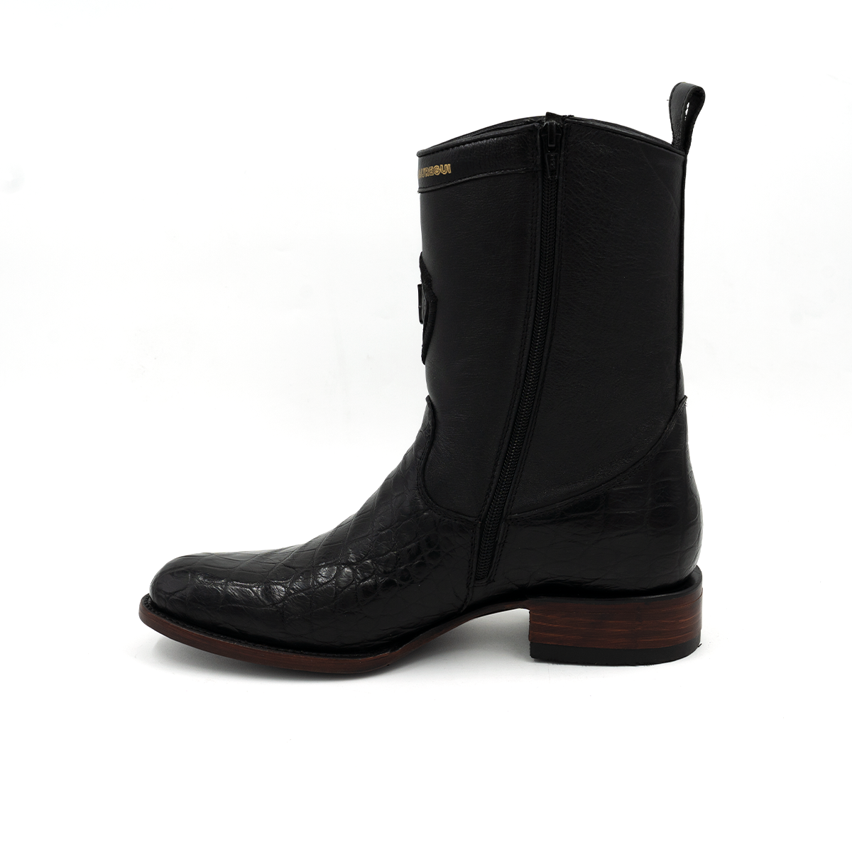MEDIA BOTA ALLIGATOR NEGRO - Imagen 4