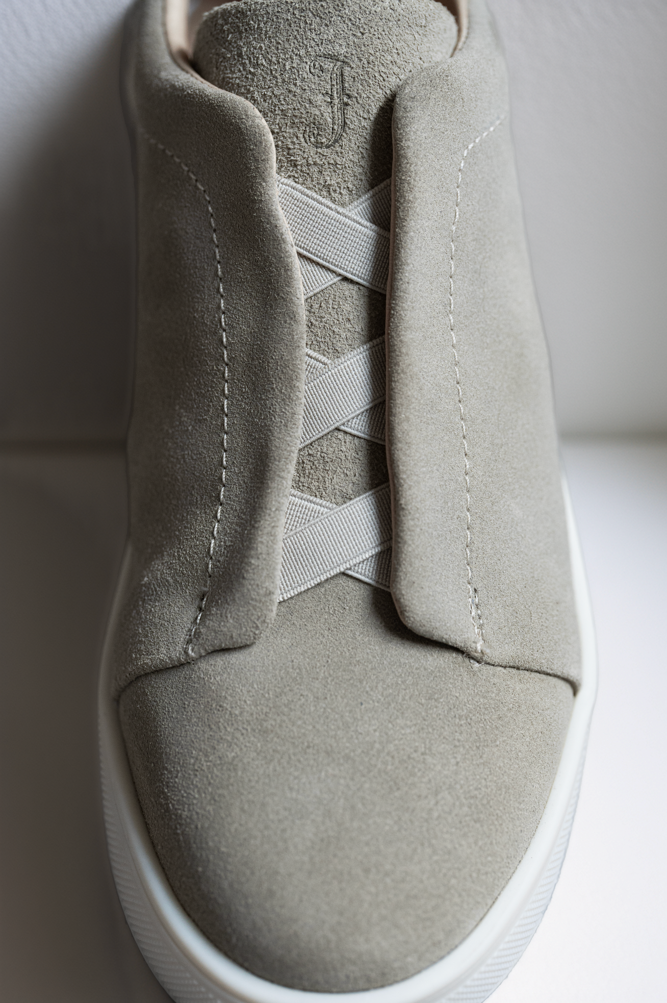 FUEGO SLIM ELÁSTICO VACUNO HUESO GAMUZA TAUPE - Imagen 5