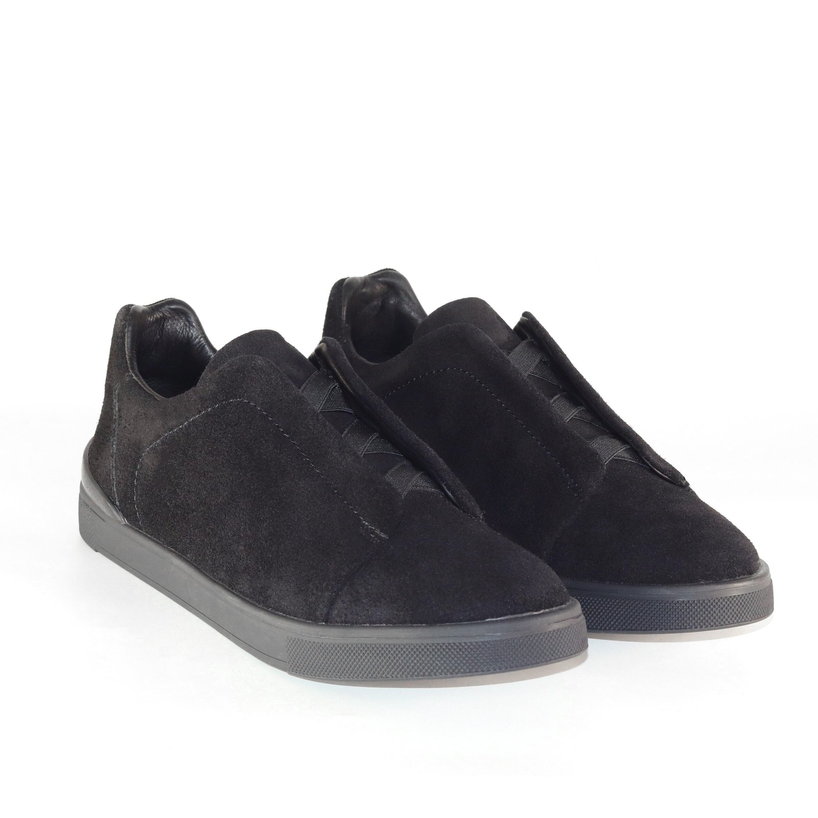 RESORTE VACUNO SUELA SLIM GAMUZA FULL NEGRO