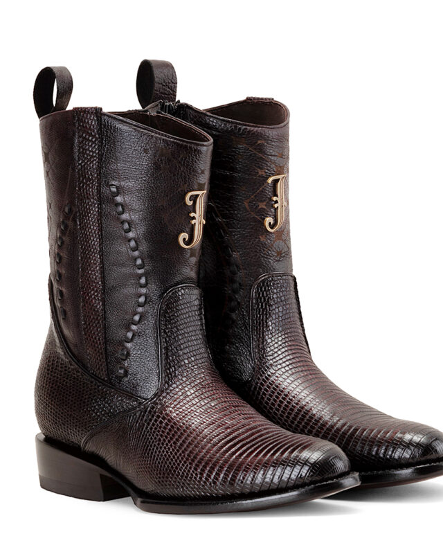 BOTA SCORPION VINTAGE LIZZARD BLACK CHERRY