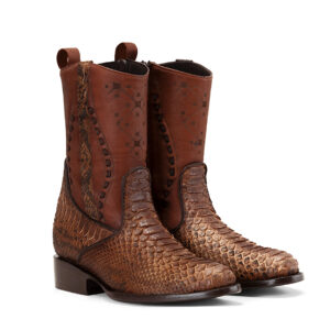 BOTA SCORPION VINTAGE PITÓN TAUPE