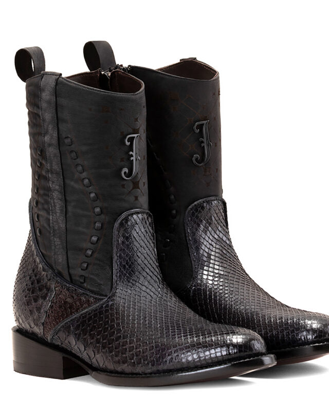 BOTA SCORPION VINTAGE PITÓN GRIS