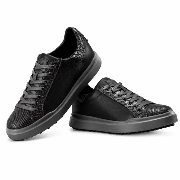 LOW TOP PITON GRIS SUELA GRIS