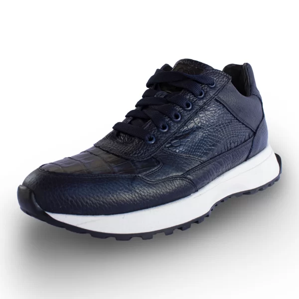 TENIS MAURICIO COCODRILO AZUL MARINO