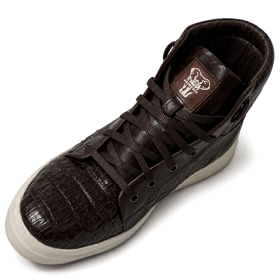 Fuego High Top de Cocodrilo Tabaco - Imagen 4